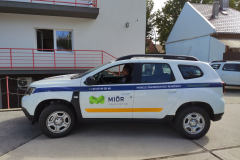 Mior rendészet autódekor matrica