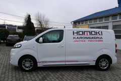 Homoki Kft. plottervágott autódekor fólia
