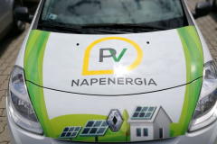 PV Napenergia motorháztető autódekor fólia